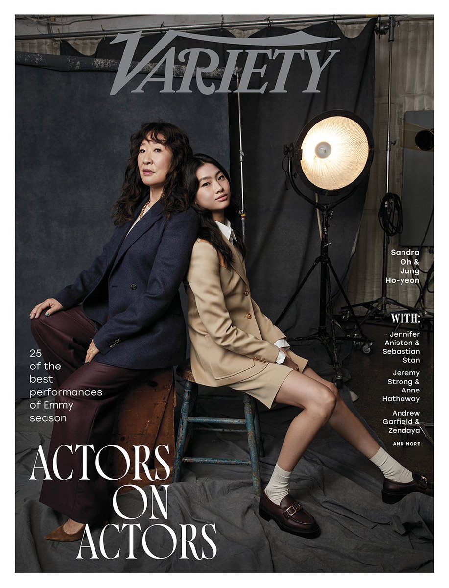 RaminSetoodeh's tweet photo. I’m so excited to unveil our @Variety Actors Actors covers, which have never looked better, for the 2022 Emmy season. Collect all four when they hit newsstands tomorrow — as we celebrate the 25 best TV performances of the year. https://t.co/RNMx2GsQVy