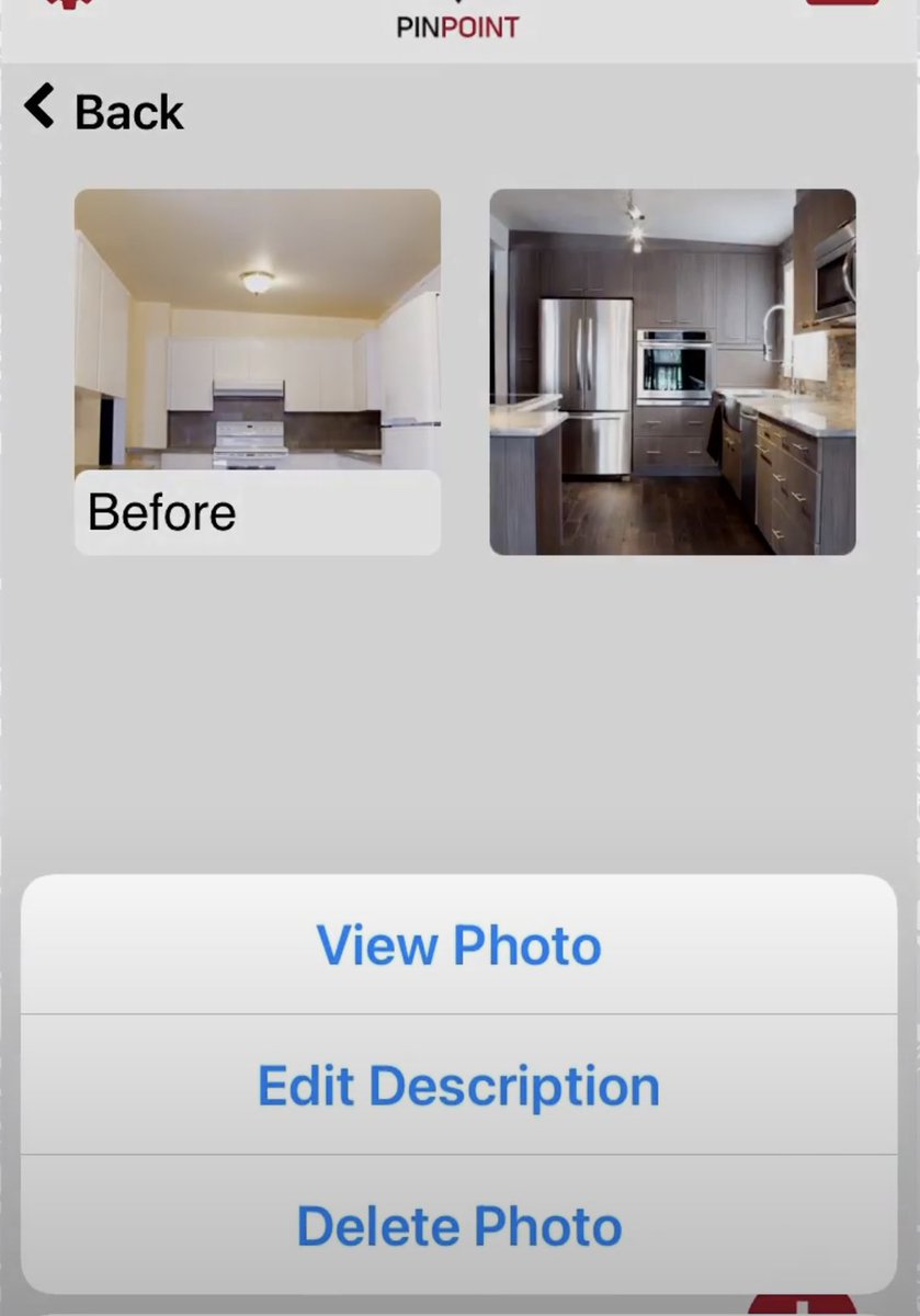 PinPoint_Status's tweet photo. 📸 Feature Highlight - Upload before/after photos to document home service appointment progress. See it live - book your demo today: https://t.co/NmTDYA7sr8 https://t.co/qYiKnBHQdc
