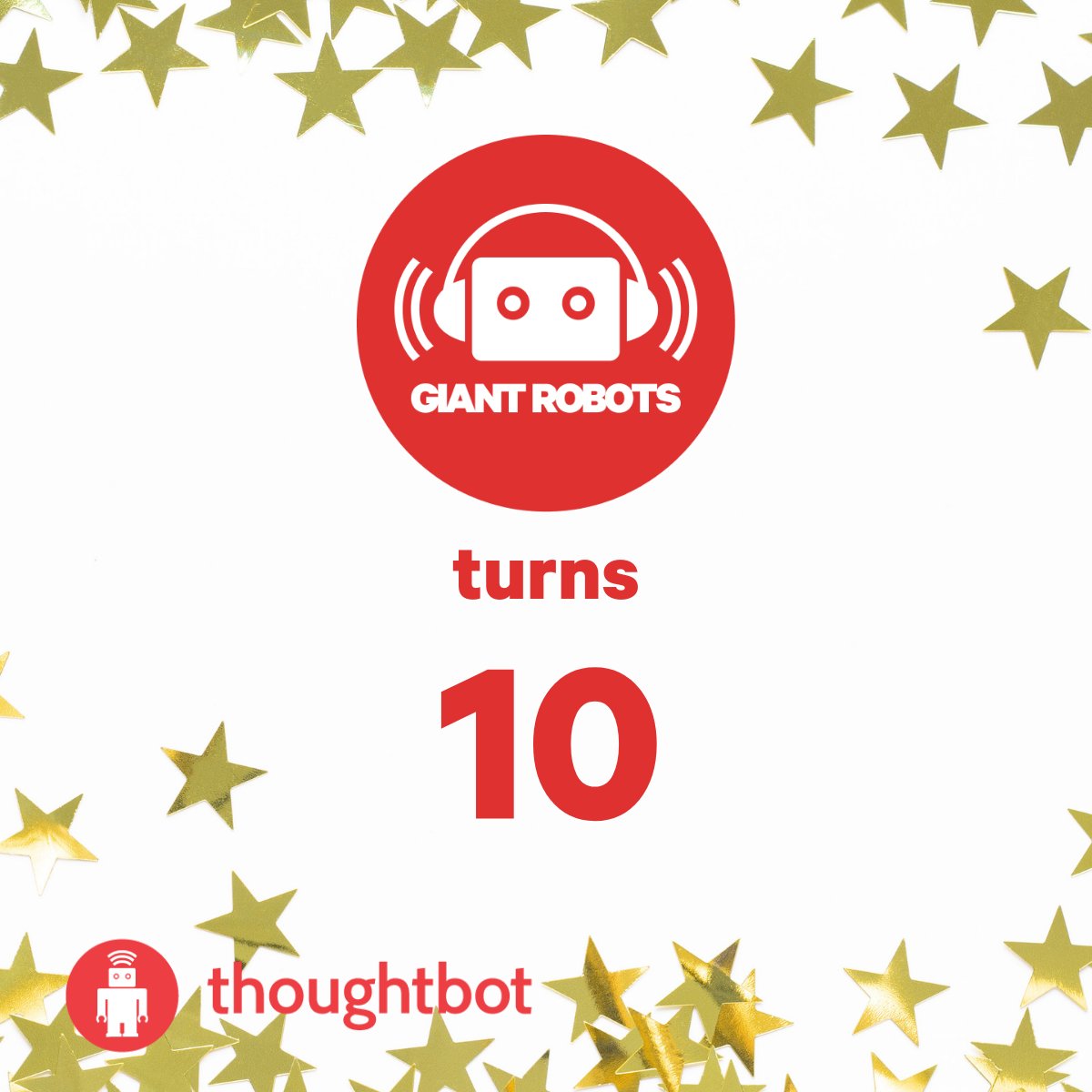 thoughtbot (@thoughtbot) on Twitter photo We have another exciting milestone to celebrate this month! Our #podcast, <a href="/GiantRobots/">Giant Robots Podcast</a>, is turning 10! Congrats to our host/founder <a href="/cpytel/">Chad Pytel</a> on hitting double digits. Check out our vintage episodes or our most recent chat featuring Owen McGab Enaohwo. giantrobots.fm We have another exciting milestone to celebrate this month! Our #podcast, <a href="/GiantRobots/">Giant Robots Podcast</a>, is turning 10! Congrats to our host/founder <a href="/cpytel/">Chad Pytel</a> on hitting double digits. Check out our vintage episodes or our most recent chat featuring Owen McGab Enaohwo. giantrobots.fm