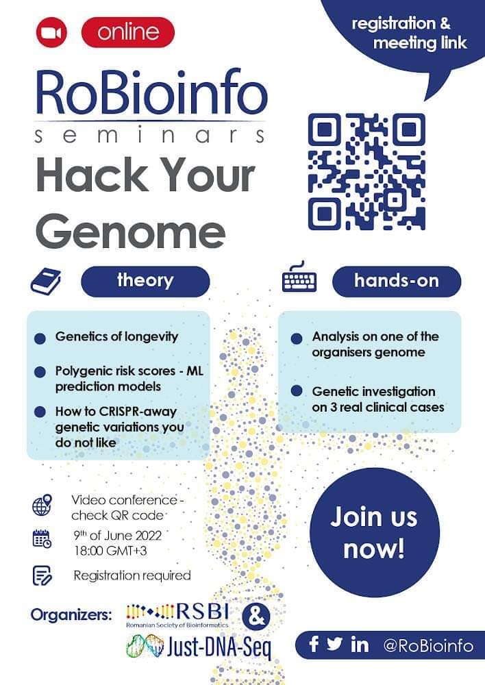 rebelCoderRU's tweet image. A free virtual event dedicated to providing guidance in personal genomic data analyzing, and longevity genetics.

dna-seq.github.io/dna-seq/worksh…