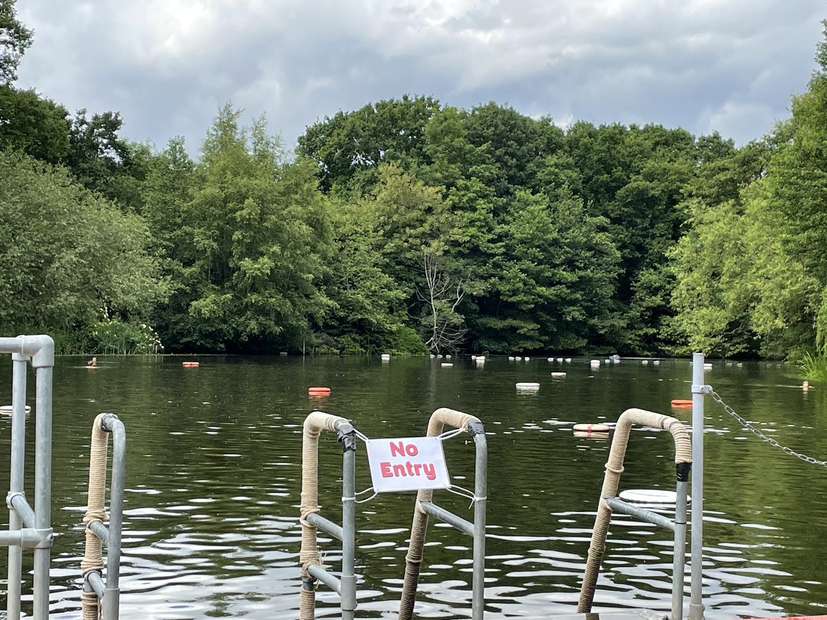 devorahfurman's tweet image. Went for a swim at the ladies pond Hampstead Heath today