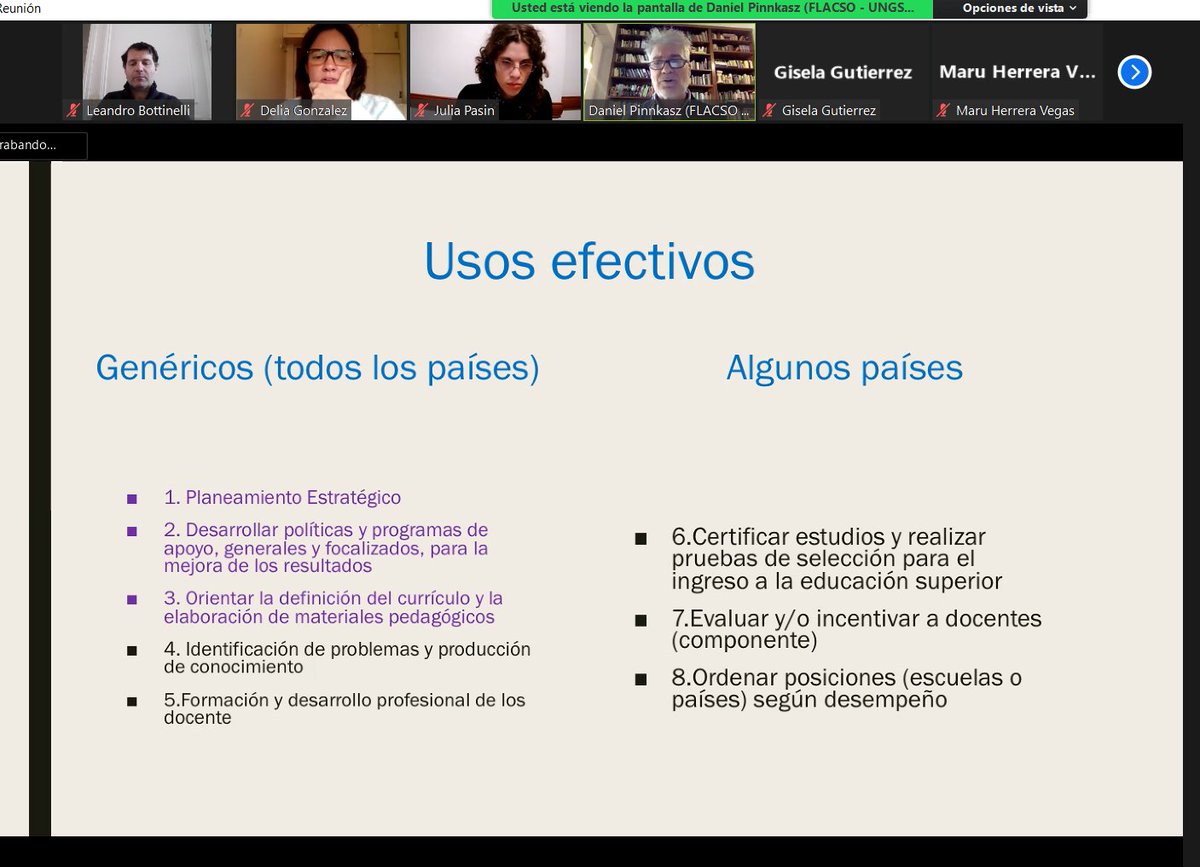 lebottinelli's tweet photo. Daniel Pinkasz presenta resultados de un estudio regional elaborado en el marco de @IIPEUNESCO_BA  sobre usos de las evaluaciones estandarizadas de educación. Identificaron ocho típicos. #CongresoAMCE #evaluacióneducativa @unipe_ar https://t.co/iUE2UQKclE