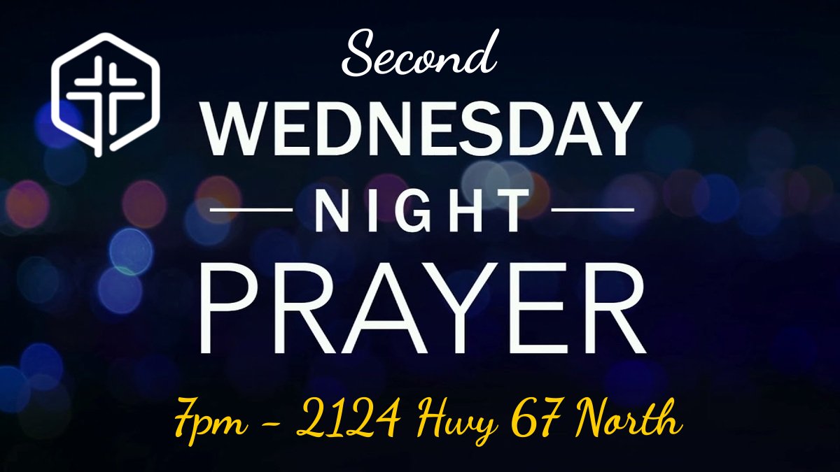 RCFellowship17's tweet photo. 2nd Wednesday Prayer Night - https://t.co/JASWyQfizH https://t.co/wKStVvceYZ