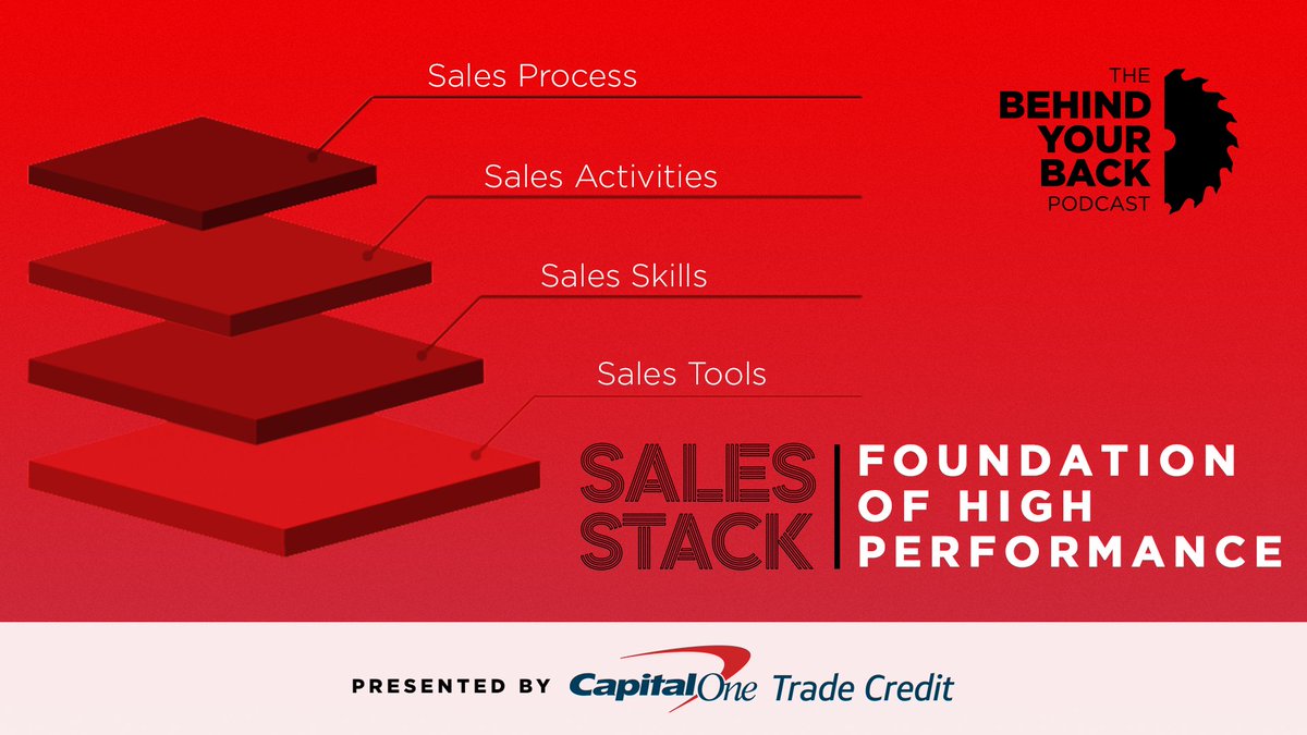 On The Behind Your Back Podcast, I discuss the idea of a Sales Stack &amp; how building your Sales Stack will make your life easier &amp; predictable.

#Sales #Lumber #LBM #Construction #Leadership #SalesStack #OSRAcademy #SalesTraining #Training

behindyourbackpodcast.com