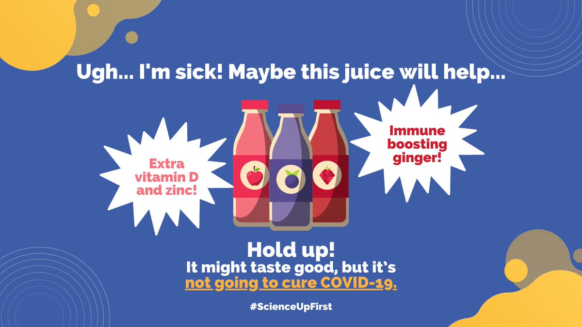 Can you “boost your immune system” by eating or drinking one ✨special✨ ingredient? Short answer: No. Long answer: Nnnooo ⬇️ #ScienceUpFirst 🧵[1/12]