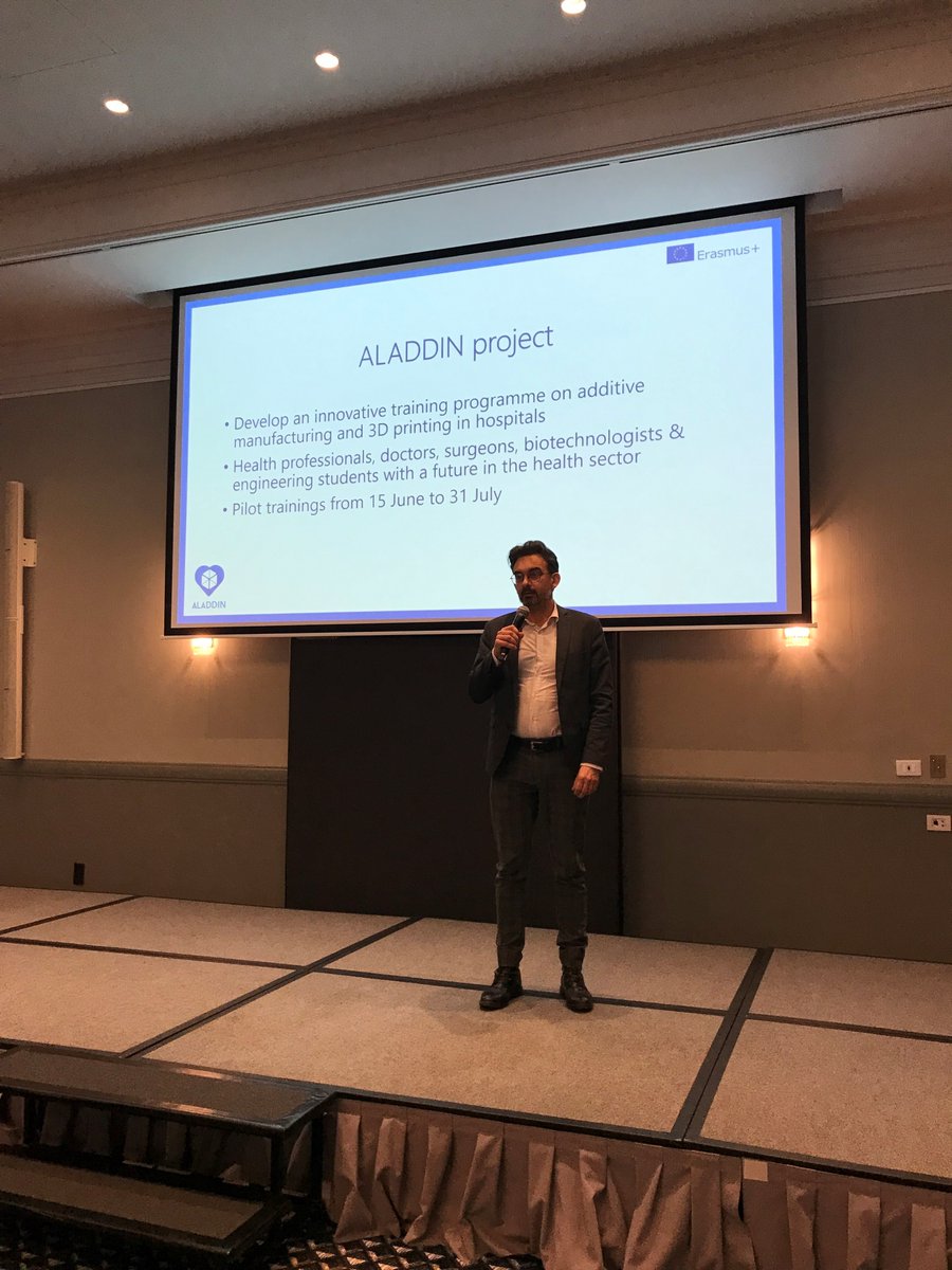 ALADDIN_erasmusproject (@aerasmusproject) on Twitter photo On Saturday 3 June, at the #HOPEAgora2022, we presented <a href="/AErasmusproject/">ALADDIN_erasmusproject</a> and the pilots coming in the summer!
#ErasmusPlus #3Dprinting #Hospitals #healthcare #AdditiveManufacturing On Saturday 3 June, at the #HOPEAgora2022, we presented <a href="/AErasmusproject/">ALADDIN_erasmusproject</a> and the pilots coming in the summer!
#ErasmusPlus #3Dprinting #Hospitals #healthcare #AdditiveManufacturing