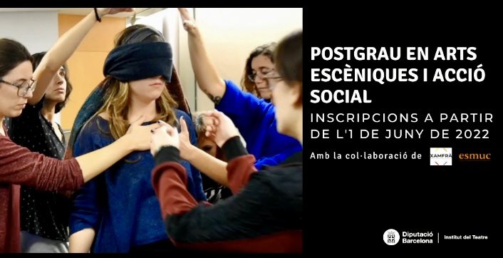 PepelGuardiola's tweet photo. La MÚSICA, present al PAEAS 22-23 @institutteatre @Xamfra_Centre @esmuccat @pedagogiaesmuc: El cos percutiu de @SantiSerratosa, l'@esterbonal, en Quico Pugès @qucut, en @fargasjoan, l'Anna Duran, en Nil Barutel @riborquestra, Lluís Solé i l'Orquestra Inclusiva @UVicLife @uvic_ucc https://t.co/QwY66uNZot