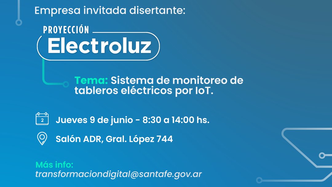 CienciaSantaFe's tweet photo. #Agendate | ¡Te invitamos a la Jornada de Transformación Digital e Industria 4.0!

Abordaremos las temáticas:
🔹 Introducción a la transformación digital e industrias 4.0
🔹 Mesas de trabajo entre empresas participantes
🔹 Exposición de casos de éxito

✍️🏽 https://t.co/DOEI2agENf https://t.co/03wvEqKmIZ