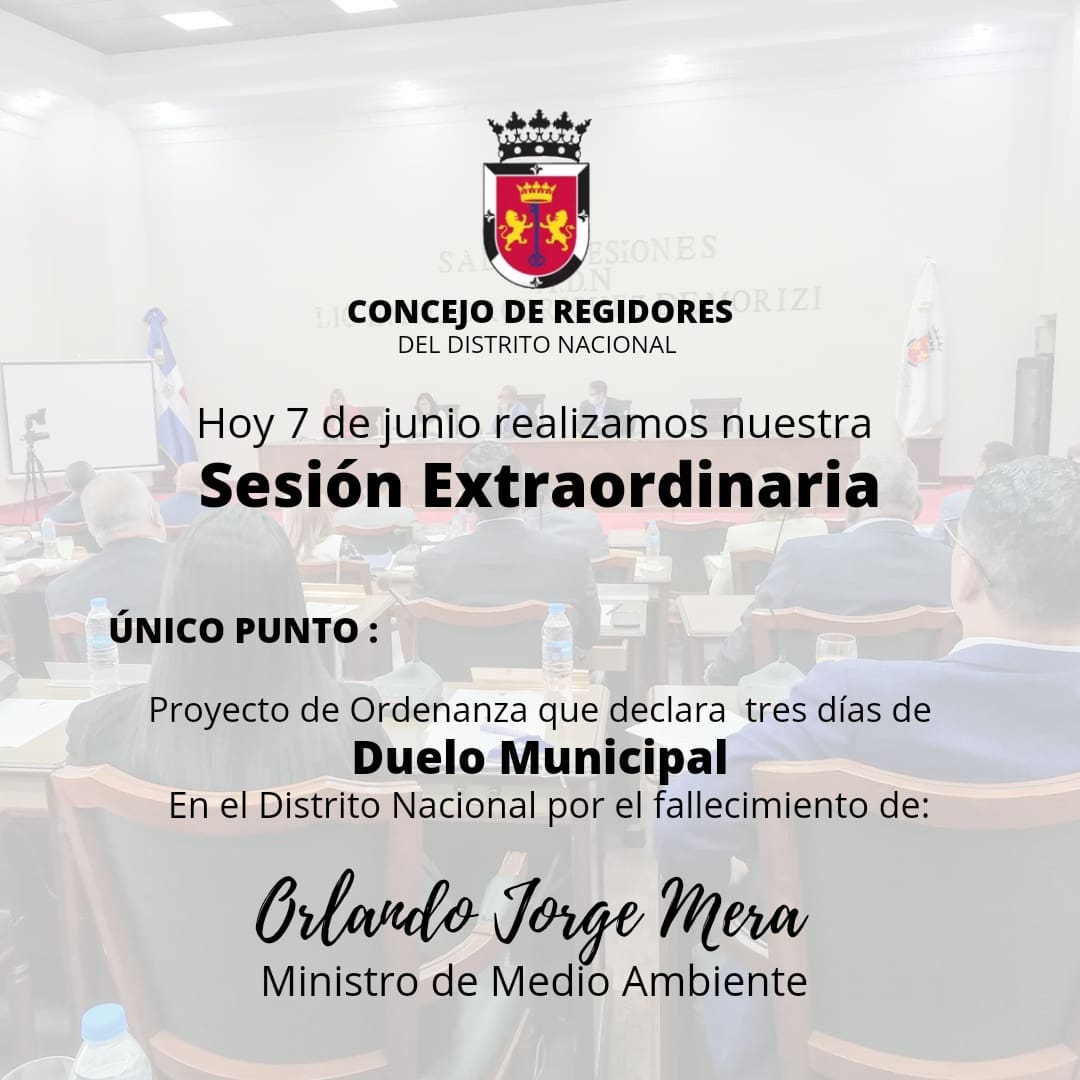 Concejo de Regidores Distrito Nacional tweet media