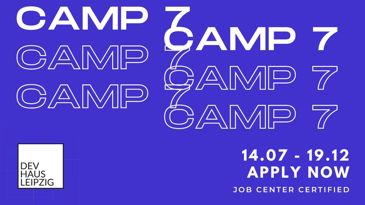 Our Code &amp; Design Camp is an intensive full-time training program over 23 weeks , developed to equip people from various professional backgrounds with the necessary skills and understanding to join the world of digital product development.

July 14 - December 19 (Next Camp)