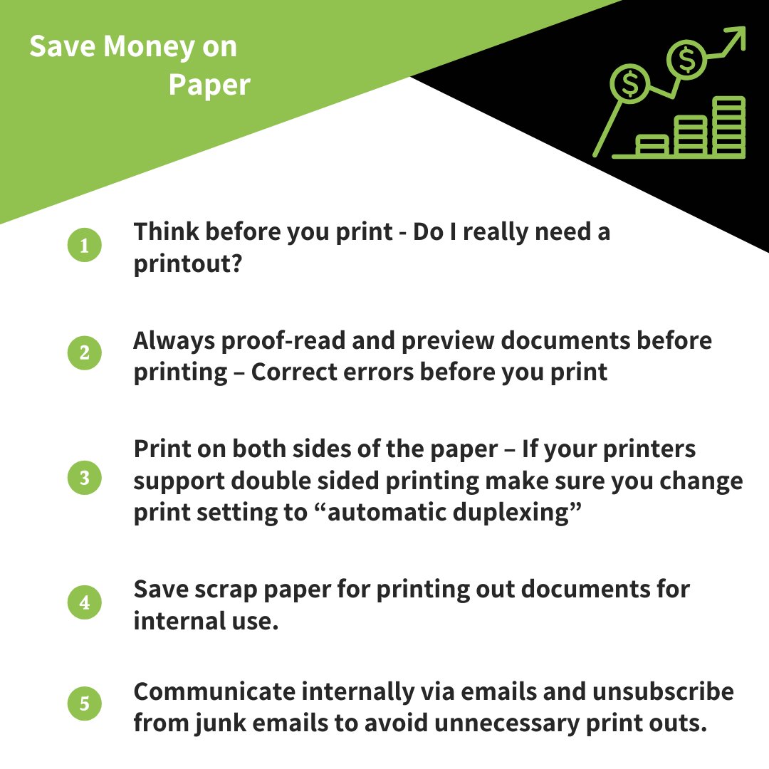 LaserExNewburn's tweet photo. With copier paper prices at record high prices due to short supply , here are 5 tips to save paper in the office. https://t.co/9Vn4R6rYue
