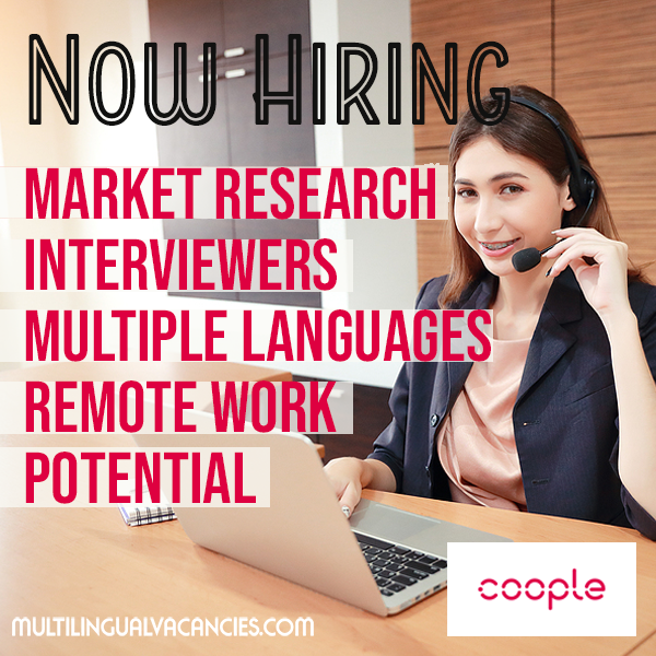 LanguageJobs's tweet photo. Multiple languages required! #German, #Lithuanian, #Polish, #Mandarin, #Dutch, #Norwegian, #Swedish, #Finnish or #Danish speaking Market Research interviewers required. Potential work from home opportunities. https://t.co/ycFKwnyLhC https://t.co/vvEjiLaui6