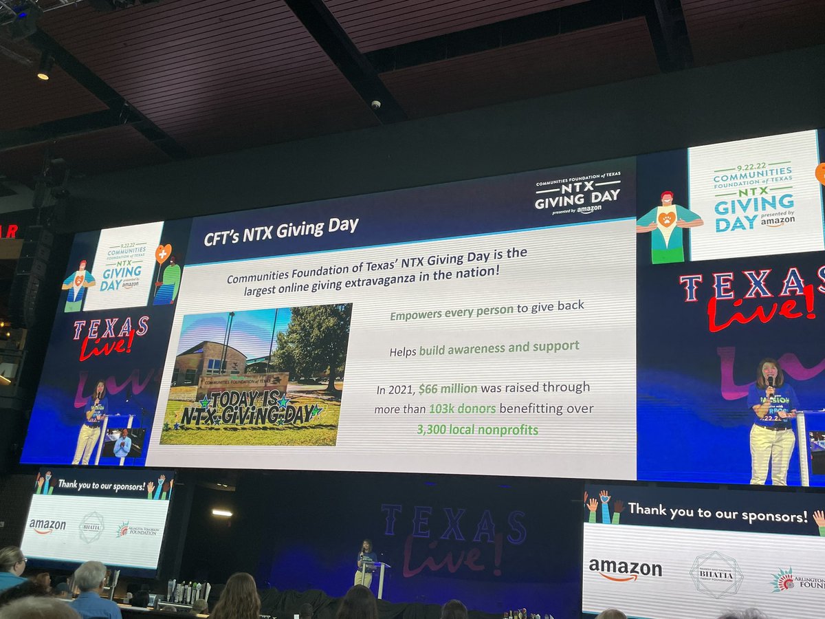 NGAranda21's tweet photo. @NTxGivingDay is the largest online giving event in the Country!

#NTxGivingDay https://t.co/W5LHwOYq1d