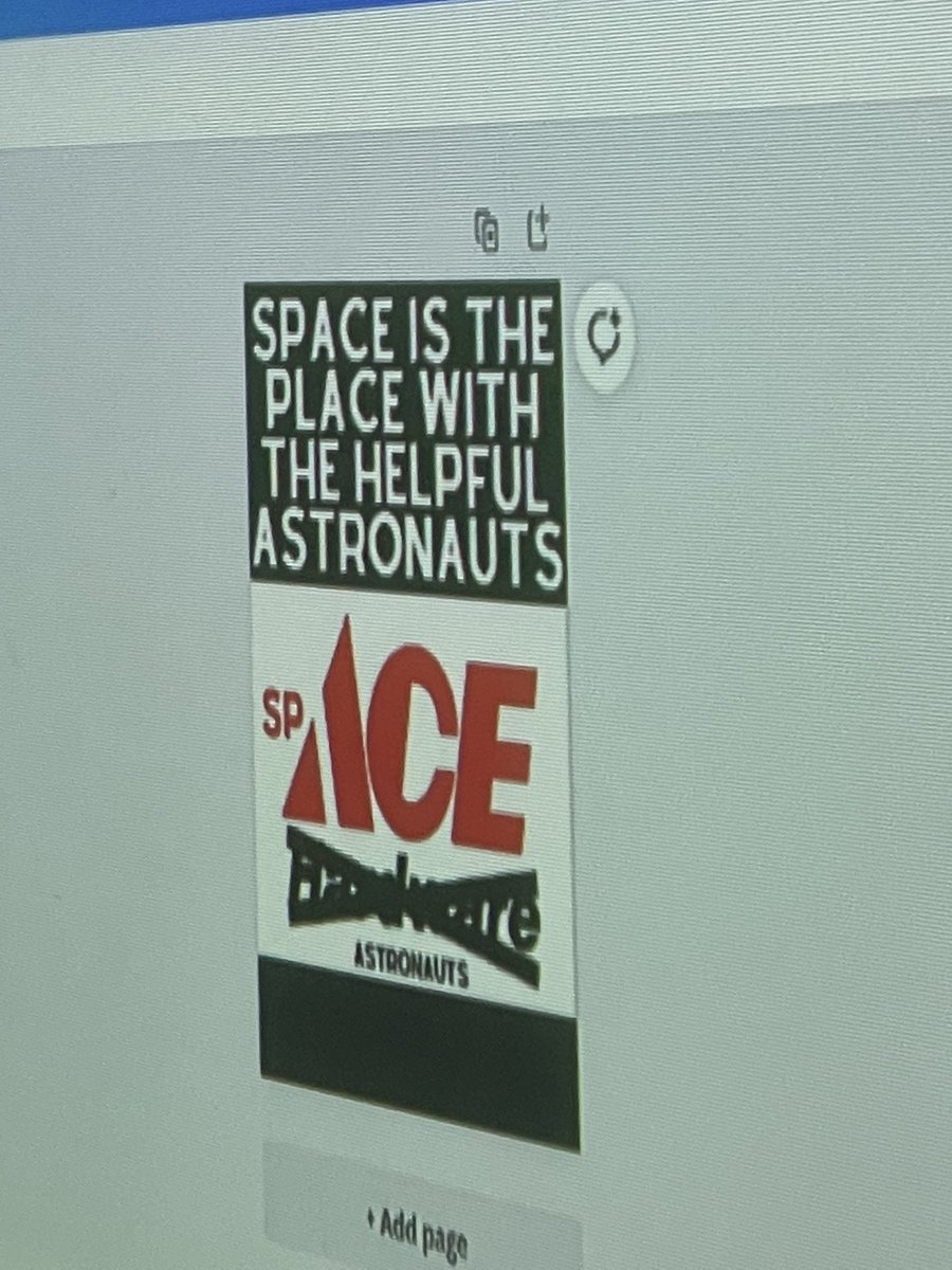 TechyDaniels's tweet photo. Some more creative PBL presentations! #TechYesPBL #FCPSon #PBLinFCPS @NASA @canva https://t.co/b6QwTe5pIW