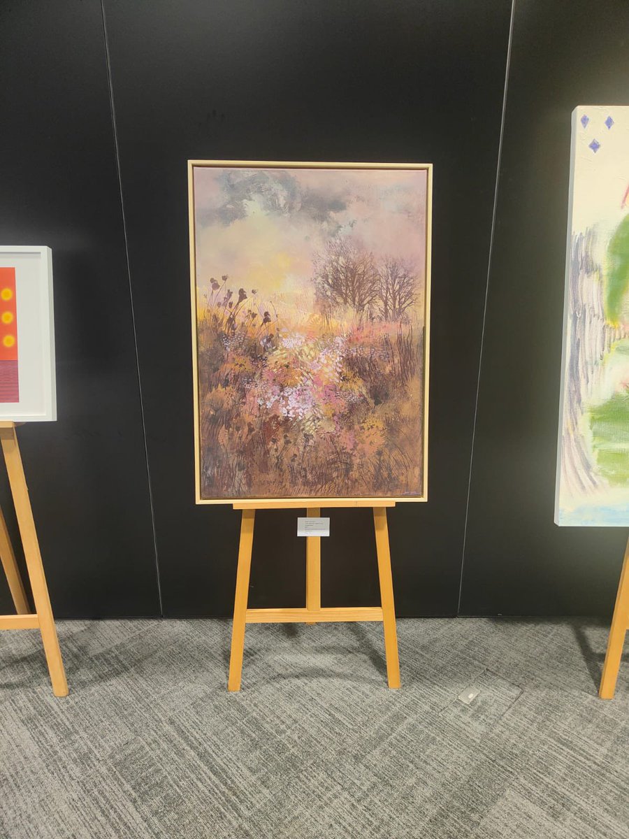 #HarkinBelfast have you seen the <a href="/UniAtypical/">UniversityOfAtypical</a> exhibition in the main hall? This series of works has been created by creatives across NI with visible and invisible disabilities