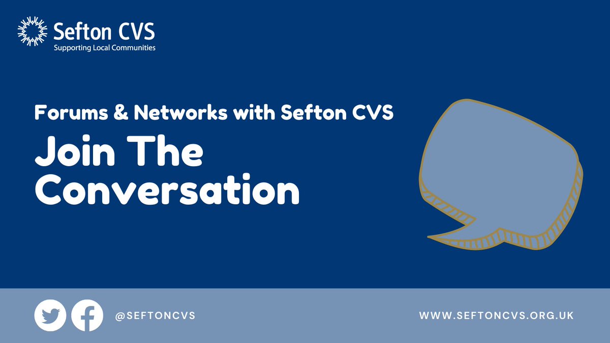 There is still space to book your place at our next Every Child Matters Forum (<a href="/ECMForumSCVS/">ECM Forum Sefton CVS</a>) tomorrow!

🗓️ Wednesday 8 June
⏰ 10am - 12pm
Via Zoom. 

The forum focus is Families. 

For more information and to book your place visit: seftoncvs.org.uk/our-events/eve…

#MySefton