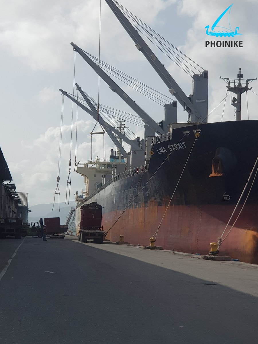 Phoinike_Global's tweet photo. Atraque del buque MN Lima Strait
Fecha de atraque: 07/06/2022 a las 00:10 hrs en el muelle 10 de Bolipuertos, S.A. de Puerto Cabello.
Carga:
Exportación: 22,500 MT Material Ferroso.
#atraque #logistica #export #07Jun #carga #ship https://t.co/x2DWrxGrX6