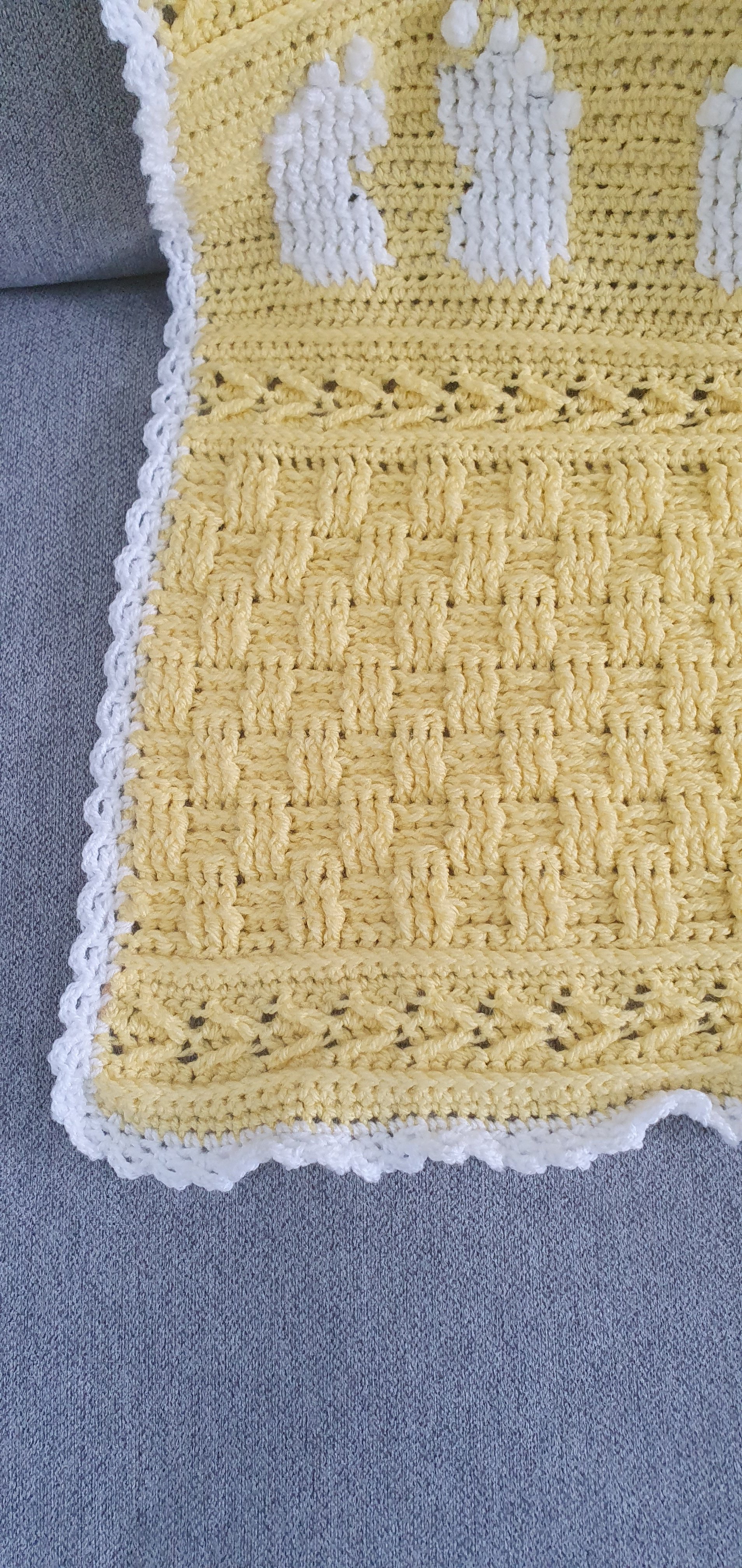 Bonnie Bay Crochet on X Thank you Chris J. for these beautiful photos of your Baby Feet Baby Blanket Well done my friend This design appears in the book Contemporary Celtic Crochet