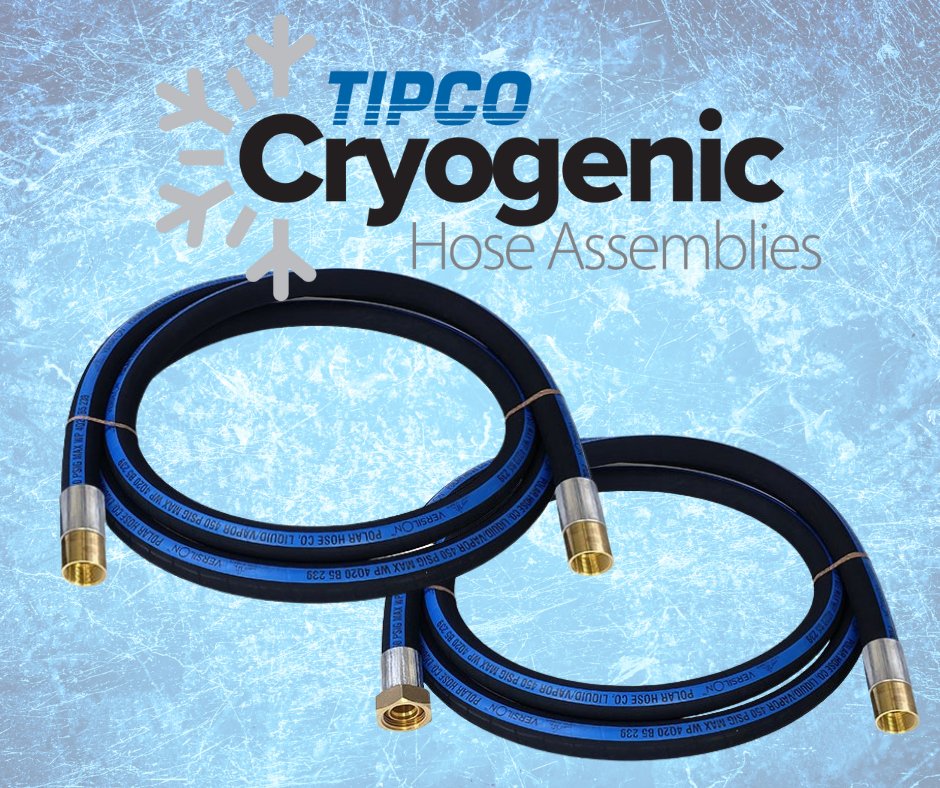 TIPCO Technologies is proud to be the only Master Distributor and certified assembler of CO2 Polar® Hose Assemblies, made from Saint-Gobain’s Versilon™ Polar® Hose and Fittings.
Learn more about TIPCO’s Cryogenic program here: tipcotech.com/cryogenic-hoses