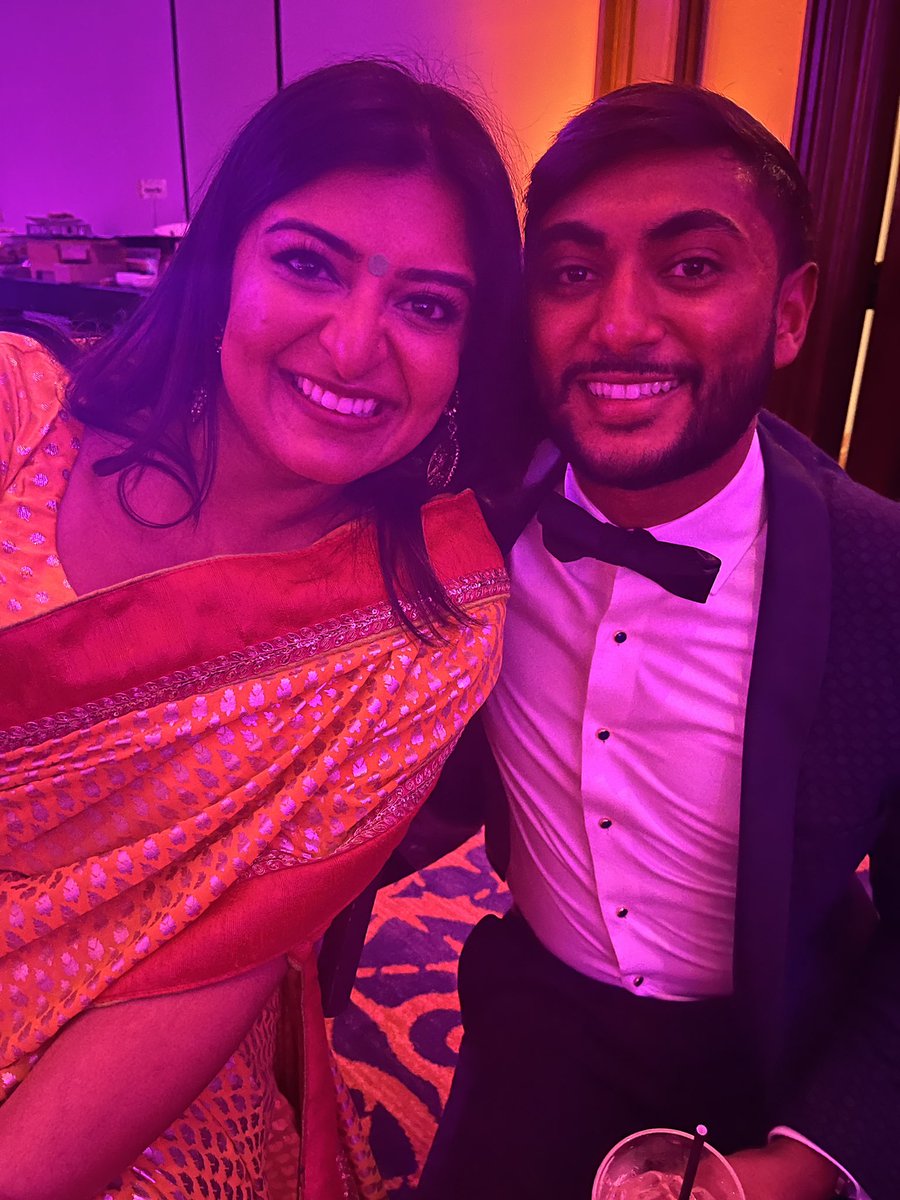 Got to attend a classmate’s wedding with <a href="/RajPatel_27/">Raj Patel</a> and his stunning fiancé! Thankful for the memories made before we go our separate ways and forever grateful that our shared experiences as first-generation Americans/med students/physicians have bonded us forever. #MedTwitter