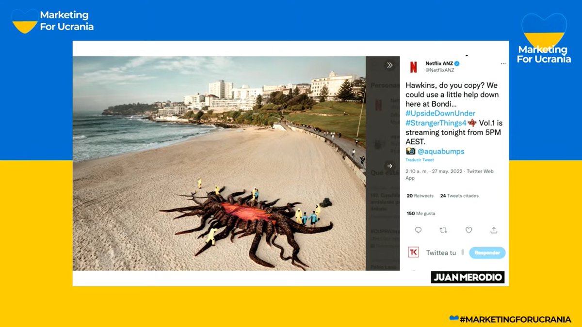 ¿Estamos preparados para el nuevo #Marketing ?
Juan Merodio@juanmerodio  nos puso en aprietos con esta pregunta. 
#MarketingForUcrania 
Creo que no solo estamos preparados, sino que, nosotros somos el nuevo marketing.
y tú, ¿Qué piensas?
youtube.com/watch?v=RKxhra…
