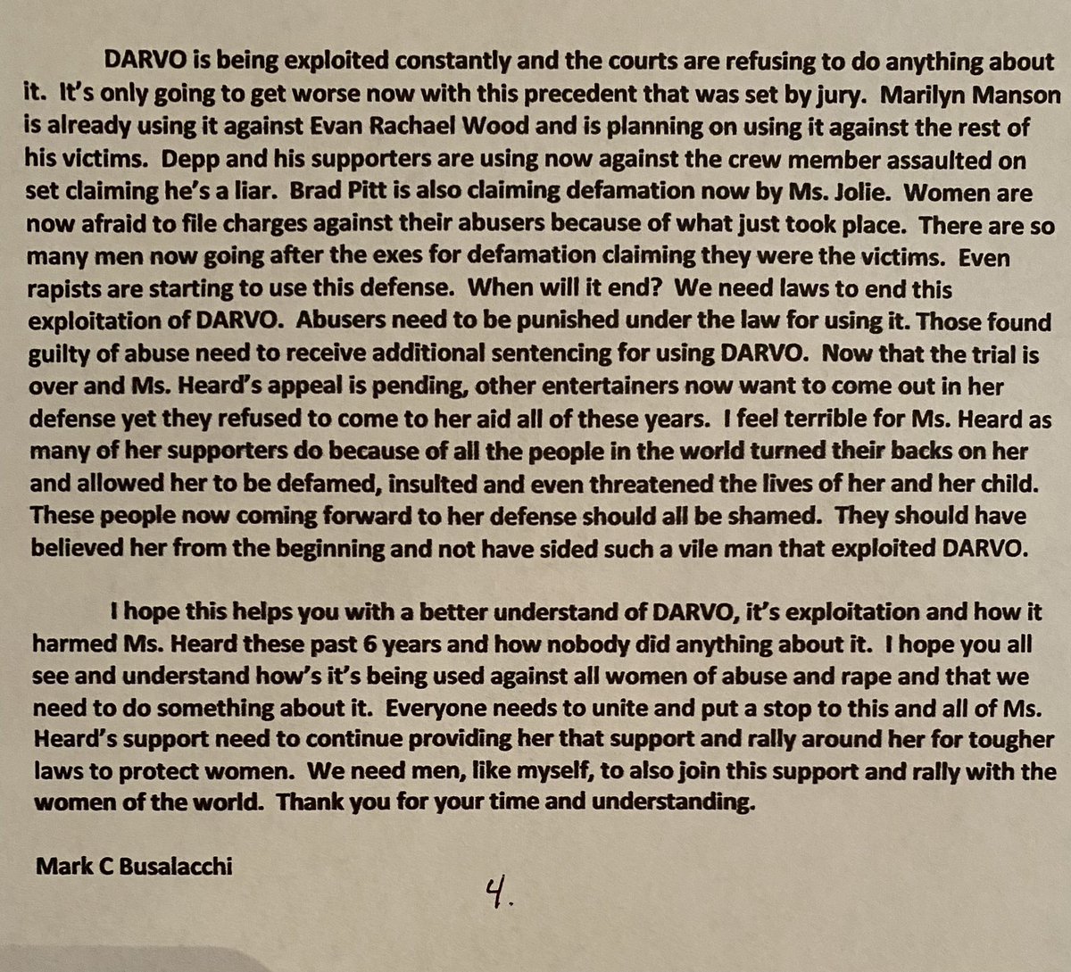 #IStillStandWithAmberHeard Morning to #HeardsHerd  Here is today’s post entitled The Exploitation of D.A.R.V.O and How it Effected Ms. Heard. Once again, thank you for taking your time to read it and I hope you enjoy it. Thank you all that #IStandWithAmberHeard <a href="/realamberheard/">#IStandWithAmber</a>
