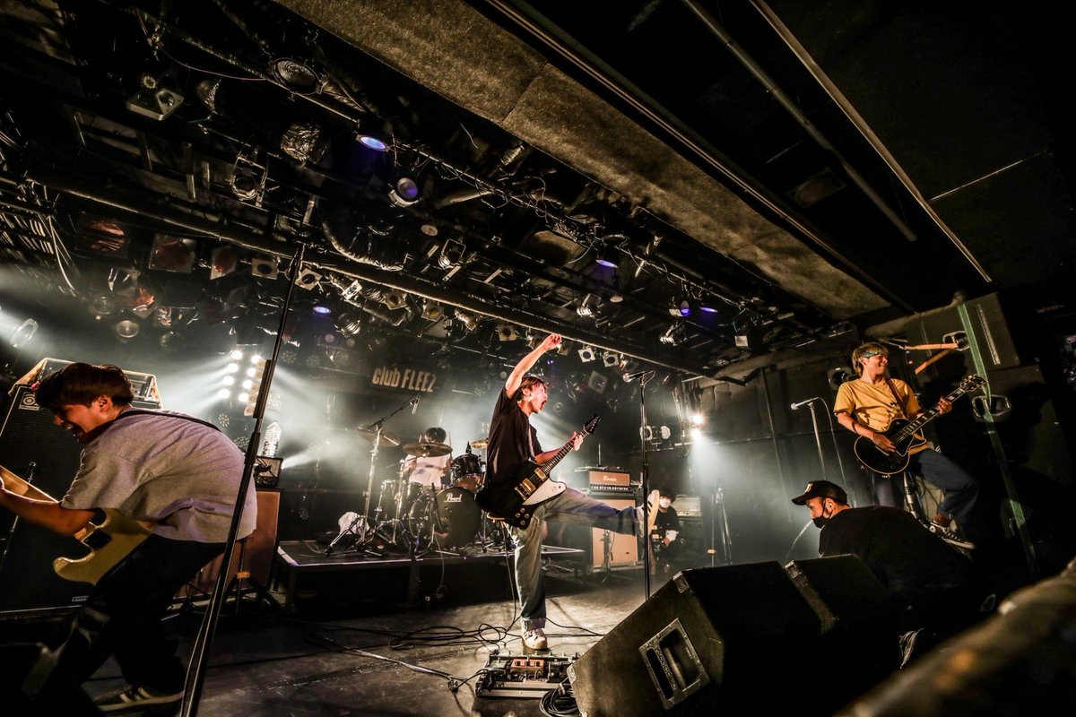 INKYMAP's tweet photo. 2022.06.07
KAKASHI pre. "灯火祭2022"
at 高崎FLEEZ

FLEEZありがとうございました！！！

photo by @h3in7a https://t.co/nsCNcBoCxV