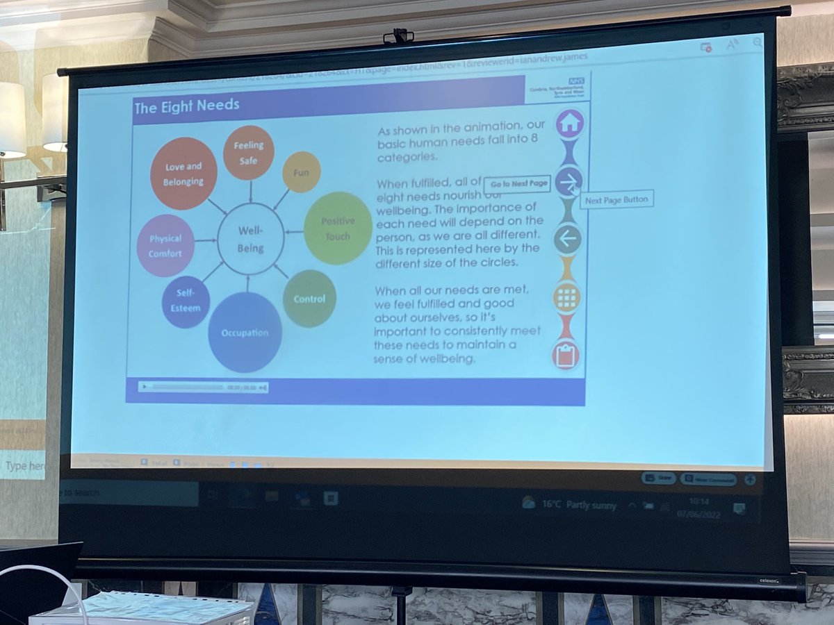 Great 2nd day of the CAIT training during carer's week in North Cumbria  <a href="/CNTWNHS/">Cumbria, Northumberland, Tyne and Wear NHS FT</a> <a href="/ianjamesncht/">Ian James</a>  focussing on the 8 needs of people living with dementia, formulation using the Newcastle Model and non-pharmacological therapies #newcastlemodel #CAIT #CarersWeek2022