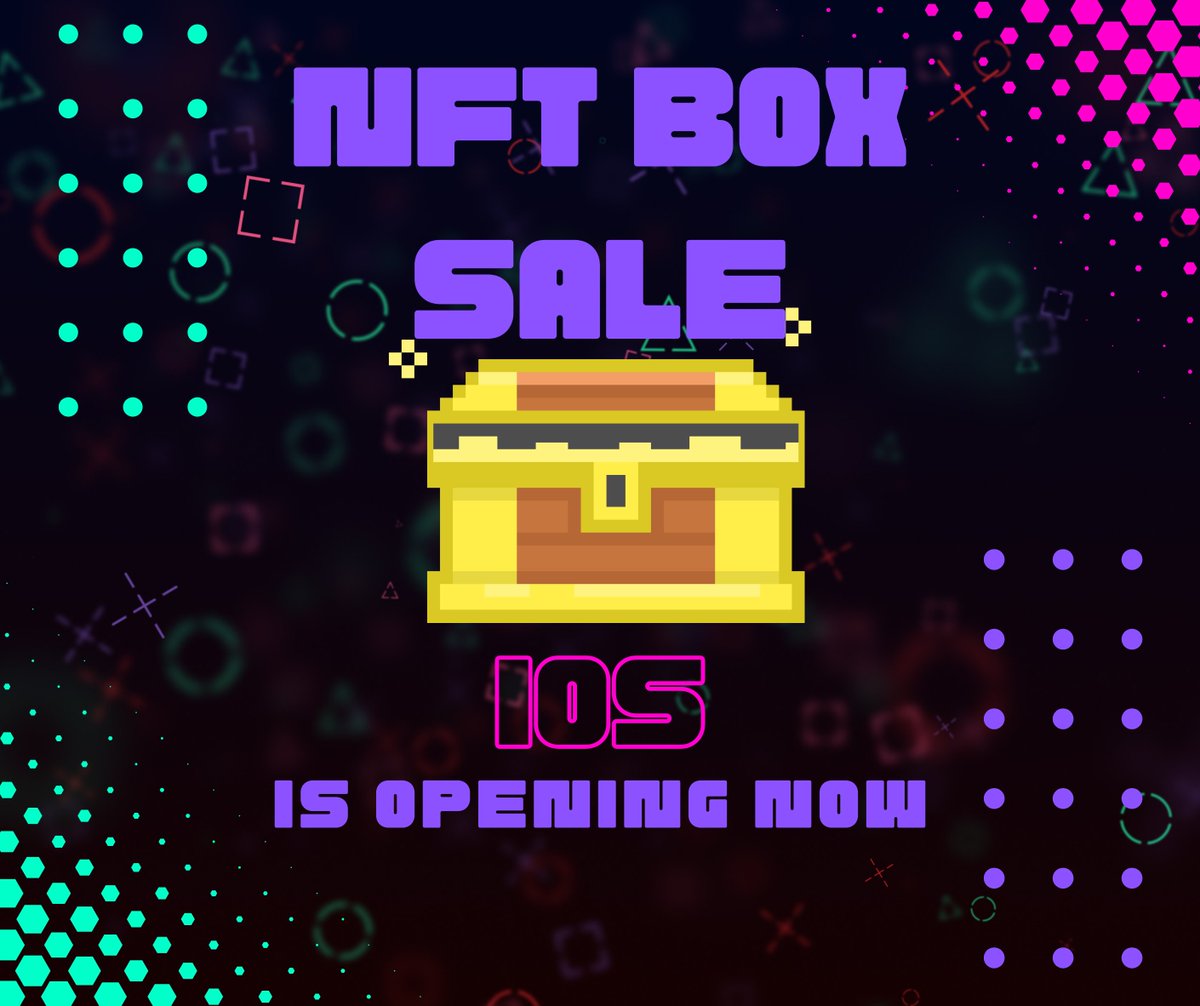 🌟 NFT BOX SALE IS OPEN FOR IOS NOW🌟 Please update the App on Testflight and now you can buy your own Box, Riders!!! NFT Box Sale Detail: ✅Box price: 80000 RD2E ✅Amount: 500 Boxes ✅First Come First Serve Basis ⏳Date: 15:00 UTC June 7th #Move2Earn #STEPN #Ride2Earn #M2E