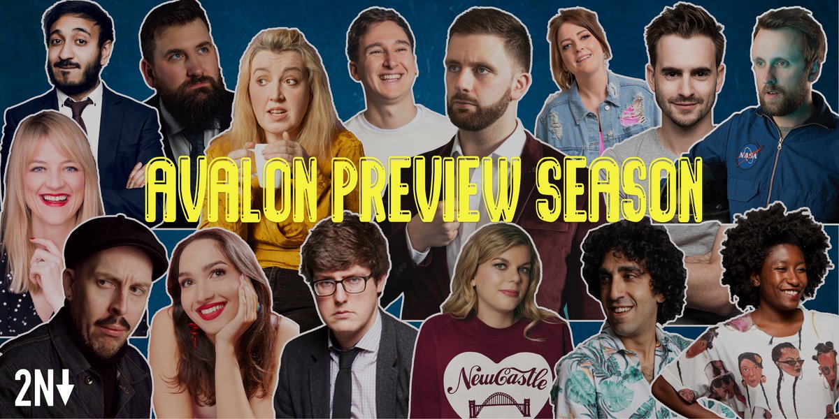It’s officially preview season here at 2Northdown, and we’ve teamed up with Avalon to host a whole bunch of incredible previews throughout June & July! So come & join us to see brand new shows from top comedians! 2northdown.com/avalon-preview…