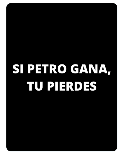 Anitnelav87's tweet photo. Sería un gran problema para #Colombia
#PetroNuncaSeraPresidente #7Junio #martes #ColombiaDecide https://t.co/dCTDZy9QPw