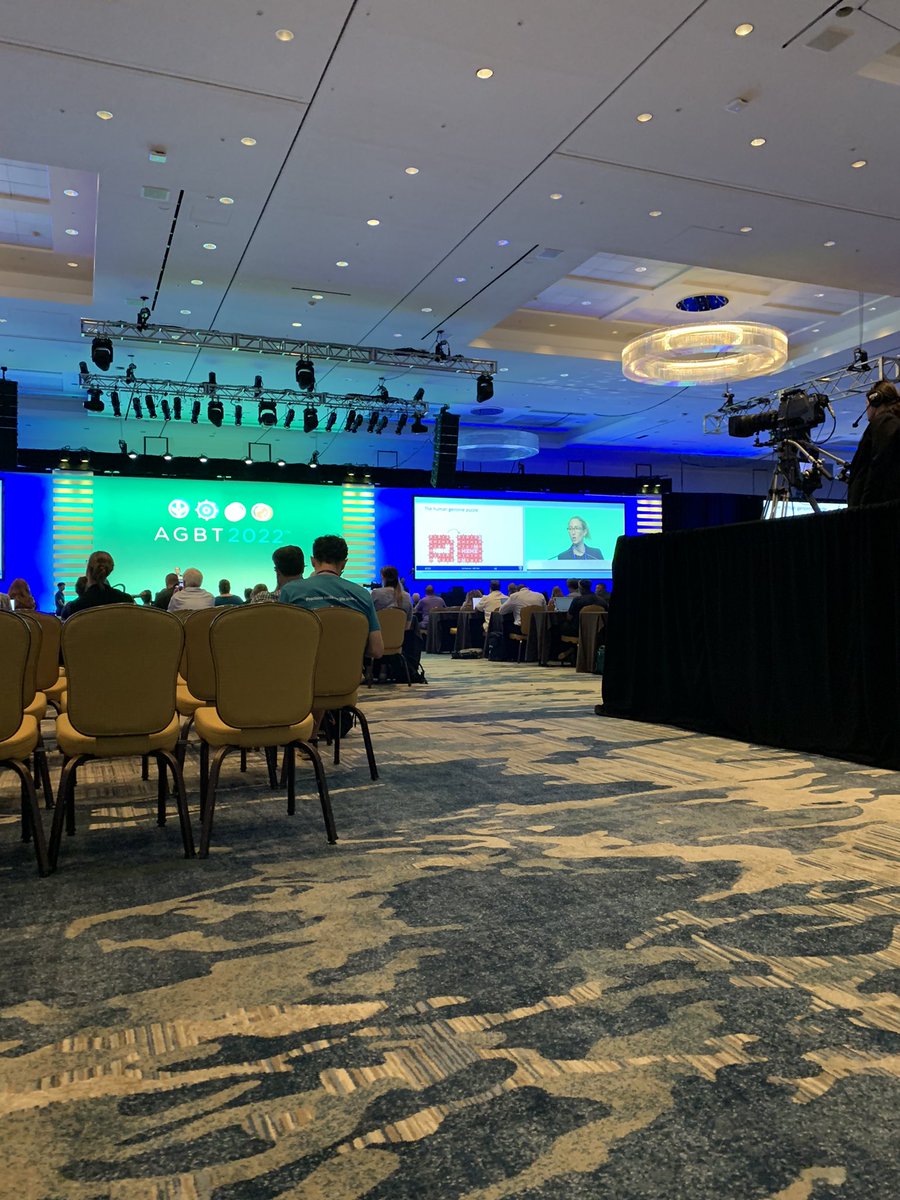 <a href="/GershmanAriel/">Ariel Gershman</a> with a great 2 minute flash talk on her work looking at epigenetics on a complete human genome #AGBT22 #T2T