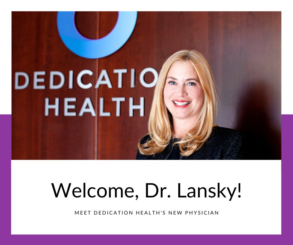dedicationdocs's tweet photo. Join us in welcoming Dedication Health's new physician, Dr. Anat Lansky!

Learn more about Dr. Lansky:
https://t.co/u22BTyPnxz https://t.co/XvpFcxFa1P