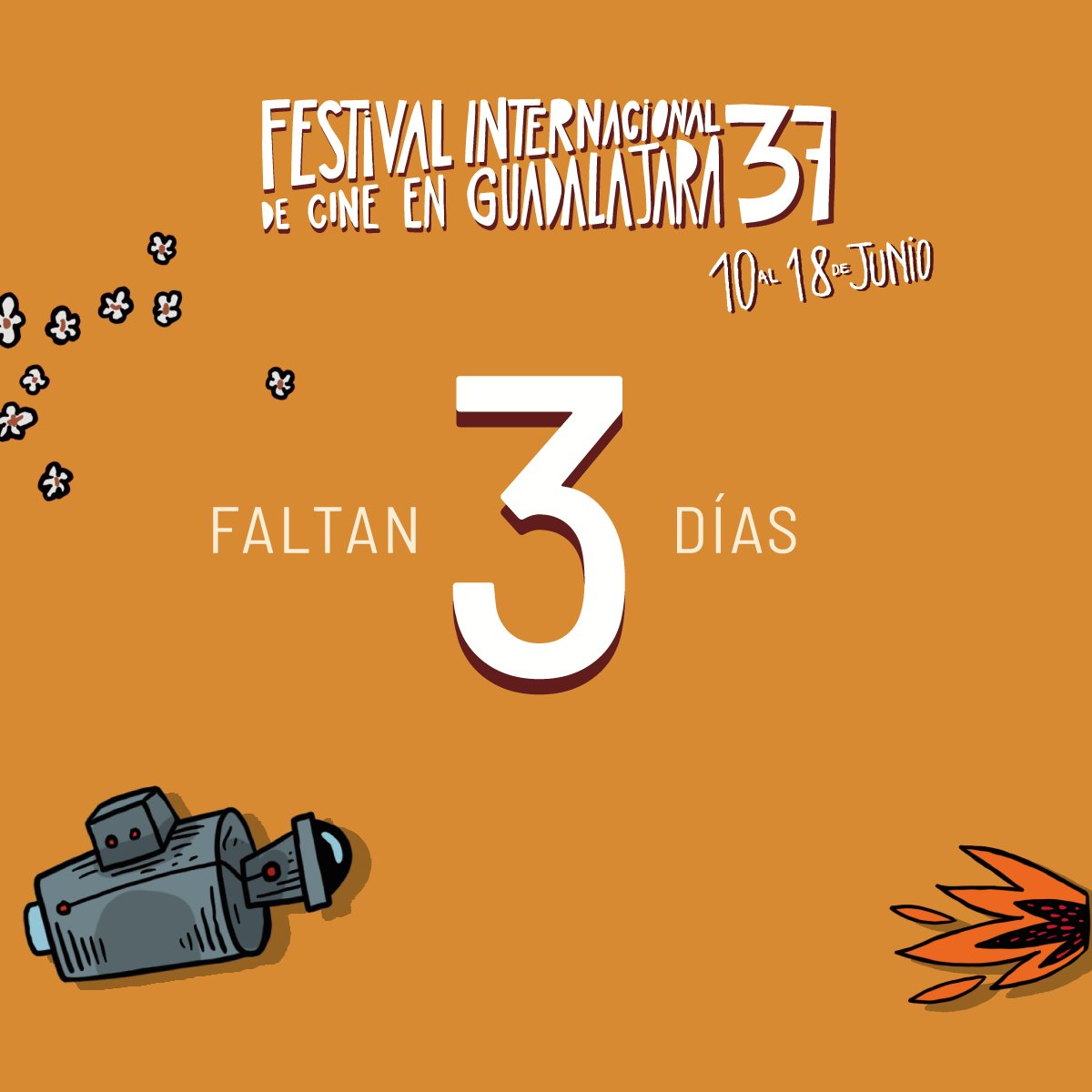 udg_oficial's tweet photo. ¡Faltan solo 3 días para caerle al #FE37IVAL!
Recuerda del 10 al 18 de junio podrás disfrutar de #BienMuchoCine durante el @FICGoficial. 🤩
Compra tus boletos en 🎟️ https://t.co/WzIWXUCnei https://t.co/4lTA86aP8V