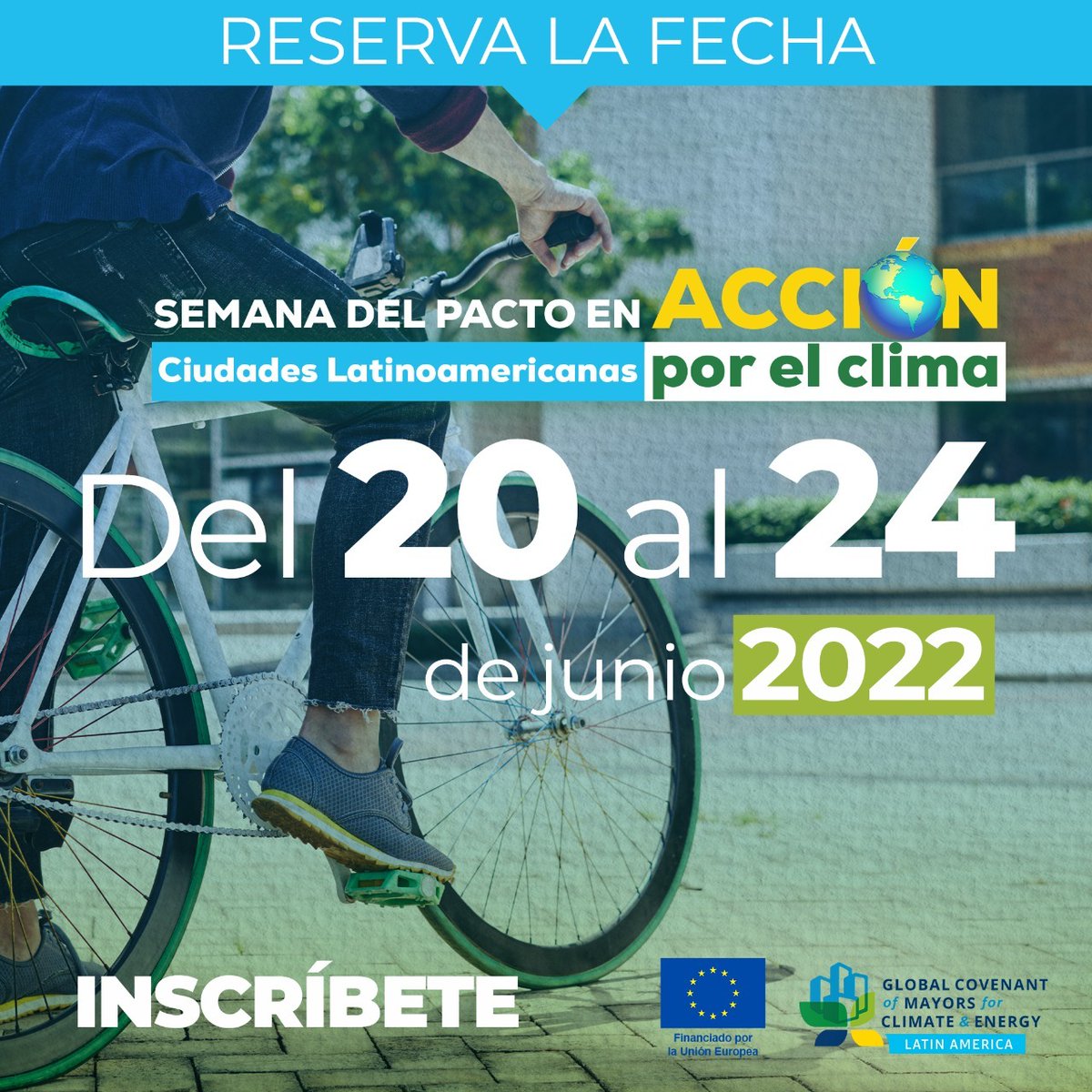 ¡Únete a la Semana del Pacto en Acción! 🌎 

Ocho países latinoamericanos presentan sus estrategias climáticas nacionales dentro del Pacto Global de Alcaldes por el Clima y la Energía en la Semana del Pacto en Acción. 

➡️ Más info e inscripciones aquí: semanadelpactoenaccion.com
