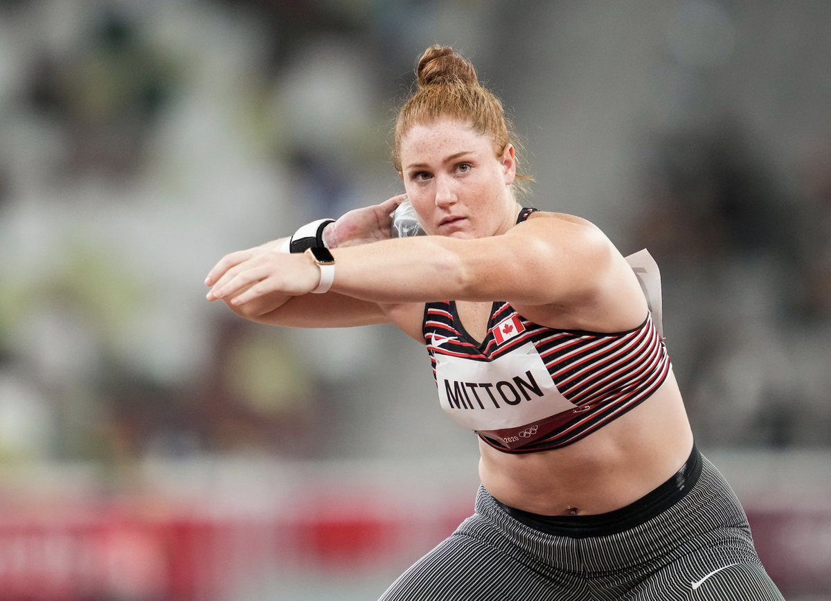 Team Canada on Twitter ".MittonSarah took 3️⃣rd in women's shot put