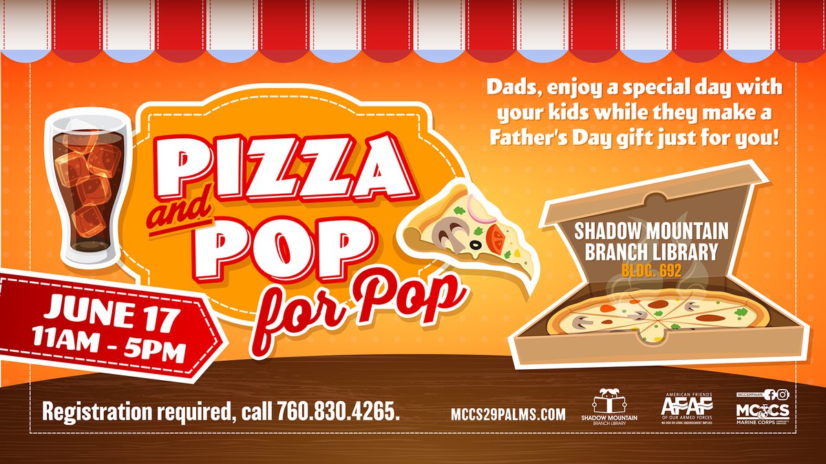 Dads, enjoy a special day at Shadow Mountain Branch Library with your kids while they make a Father’s Day gift just for you! Regisytration required, more details here:
mccs-info.com/3GCrTrX