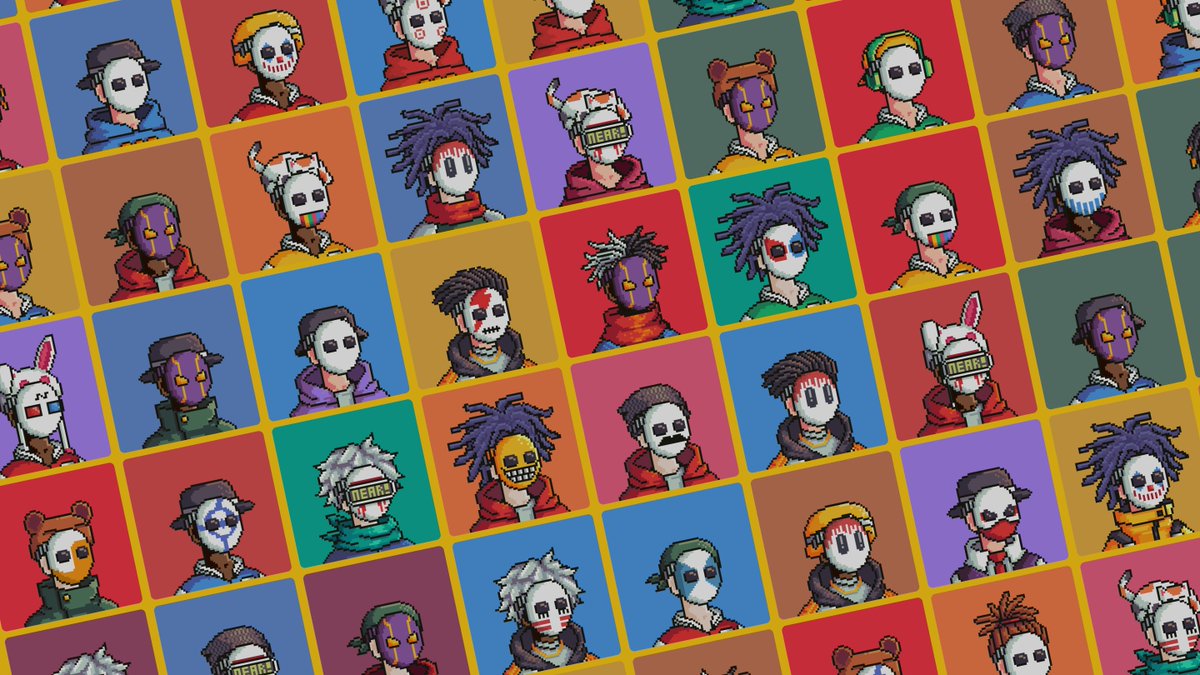 reactor.art/launchpad/2d79…

-Gen 0 Public mint is open for another 24 hours ⏳

- Delist and receive $MASK after secondary listing  💸

-7 Days of #NearNFTs giveaways including <a href="/ASAC_NFT/">Antisocial Ape Club {0.1}</a> ,<a href="/NearTinkerUnion/">Near Tinker Union | NTU</a> ,<a href="/SecretSkellies/">Secret Skellies Society - 𝔸 ℂ𝕌𝕃𝕋 💀</a>,<a href="/MetaNEARton/">NEARton 🛠 $NEXP</a> and more) only for our holders  🎁

#MaskedKids