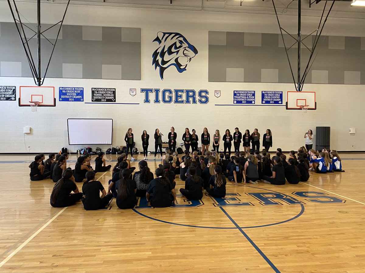First district MS Dance Team camp!!! <a href="/PattyMorenoFA1/">Patricia Moreno</a> <a href="/Chapa_Cougars/">Chapa Middle School</a> <a href="/HaysBMS/">Barton MS- Hays CISD</a> <a href="/McCormickTigers/">McCormick MS</a> <a href="/SMS_Wolverines/">Simon Middle School</a> <a href="/wmsrangers/">Wallace Rangers</a> #haysfinearts