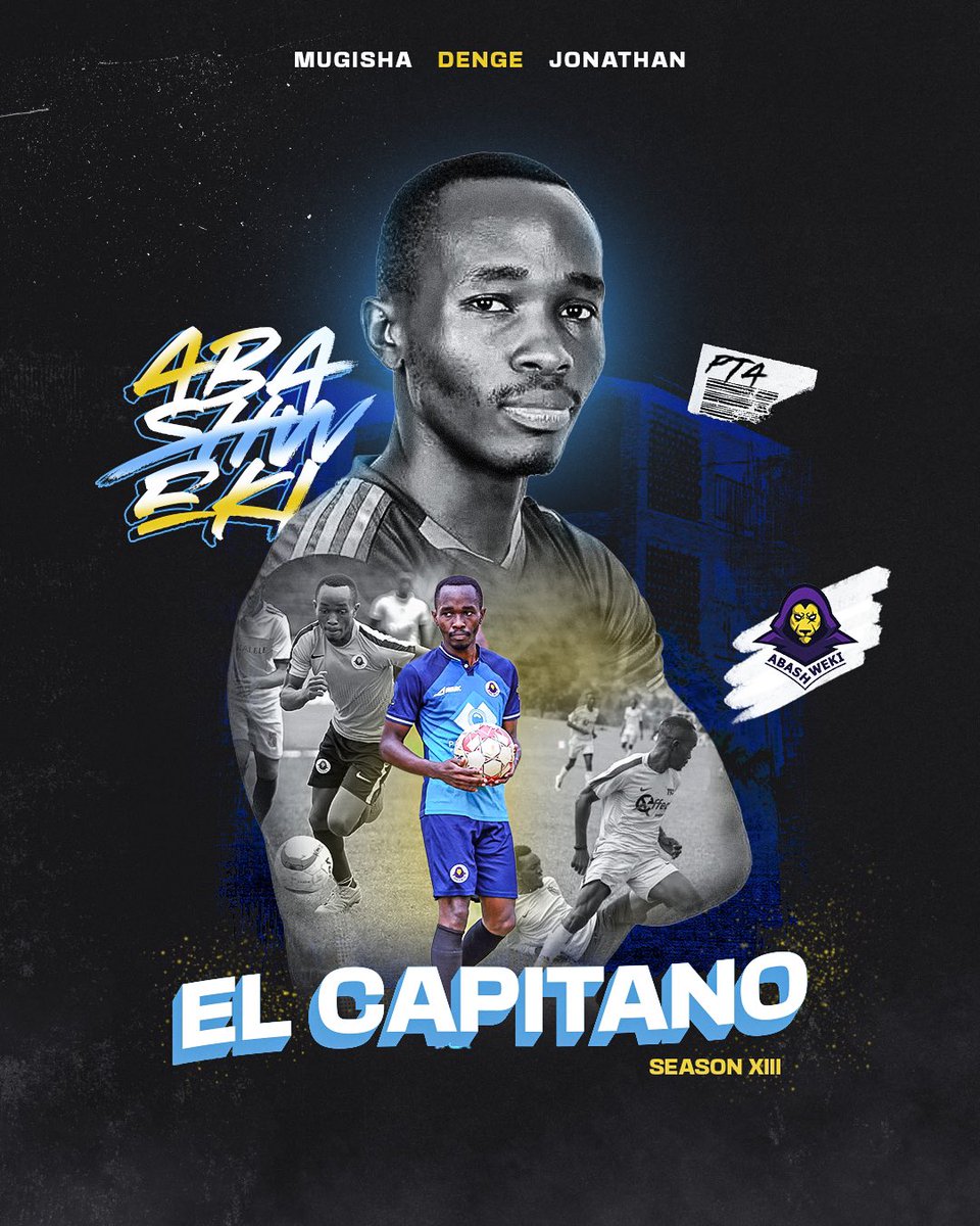 Abashwekyi's tweet photo. BEHOLD OUR NEW CAPTAIN 

We announce that our new captain for this upcoming @ntare_league season XIII, is @MuJoGilbert.

#WeRTheBashweki https://t.co/vjxbz2ZANZ