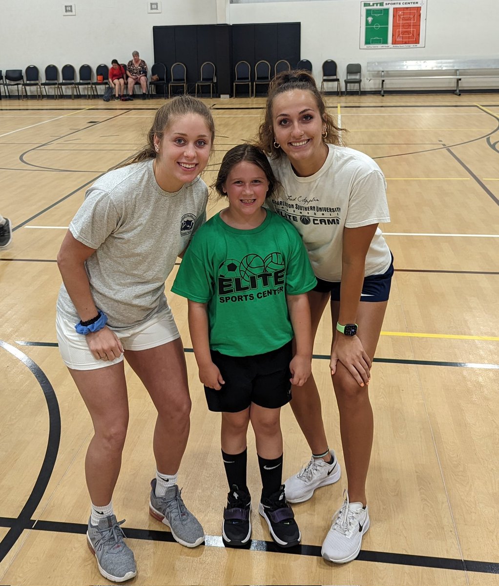 Skyler had a blast at her first day of camp at the elite center. These two Parkersburg South <a href="/PSHSHoops/">PSHS Hoops</a> alums <a href="/DevinHefner/">Devin Hefner</a> and <a href="/makenna_winans/">Makenna Winans🦋</a> did so great with the little ones! Great to see the girls coming back and giving their time to the youth!!  <a href="/ashleyevans78/">Ashley King</a> <a href="/lady_dragons/">ladydragonbasketball</a>