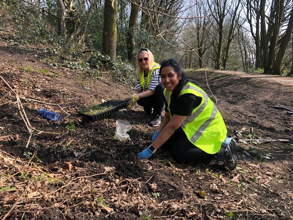 In our commitment to giving back, our team recently attended the Outwood Trail - part of @WoodlandTrust in Bury, planting trees, creating and managing woodlands, bringing unloved woodland back to life.