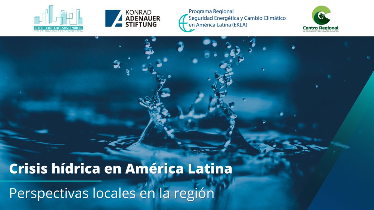 Nuestros alcaldes de #América nos cuentan, cuáles son las propuestas y proyectos municipales para enfrentar la crisis del agua
Esta es una materia prioritaria para nuestra Red de #Ciudades
youtu.be/_nEJ2v3DKN0  
#KAS4CCLIMATE #Agua