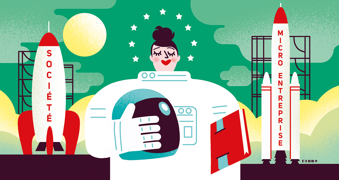 clod_illus's tweet photo. Quel statut choisir quand on lance son entreprise : Société ou Micro-entreprise ? C’est dans le magazine 𝗟𝗘 𝗣𝗔𝗥𝗧𝗜𝗖𝗨𝗟𝗜𝗘𝗥 de ce mois-ci !

#illustration #entreprise #microentrepreneur #microentreprise #statutentreprise #selancer #fiscalité @Le_Particulier https://t.co/70UaU0wXZe