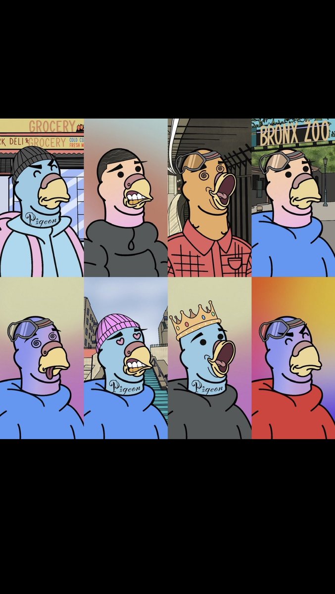 DahhkidstevEE's tweet photo. PHASE 2 ALMOST HERE!! 😈 MAKE SURE U TAP IN @pigeonsofny_nft #PoNY 🗽🐦 https://t.co/MofzmTqGBY