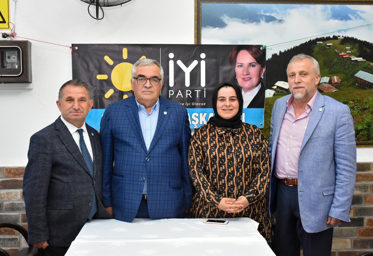 aysegulozyanik's tweet photo. Çayeli ilçemizde İYİ'ler ailesine katılımlar devam ediyor. Önceki dönem Çayeli Madenli Belediye Başkanlığına BBP'den girmesine rağmen seçimi az farkla kaybeden Sayın Ahmet Furuncu'nun ve 1999 Rize MHP Milletvekili Adayı Sayın Naci Marangoz'un katılımıyla gücümüze güç kattık. https://t.co/dfPIJ5jU2l