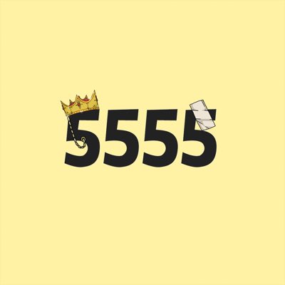 dgenznft's tweet photo. 5555 is the DEGEN number ! #NewProfilePic #DBD https://t.co/ROjLLfZAte