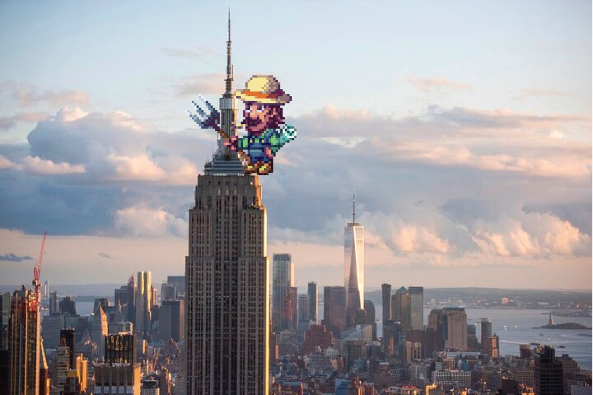 looks like Barney's getting a little too excited for <a href="/NFT_NYC/">NFT.NYC</a>