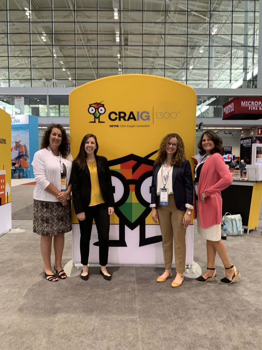 Have you met CRAIG 1300 yet? Stop by the bright yellow booth and learn how you this tool can provide your community with data and insights. #nfpaconf22 #itstartswithinsights