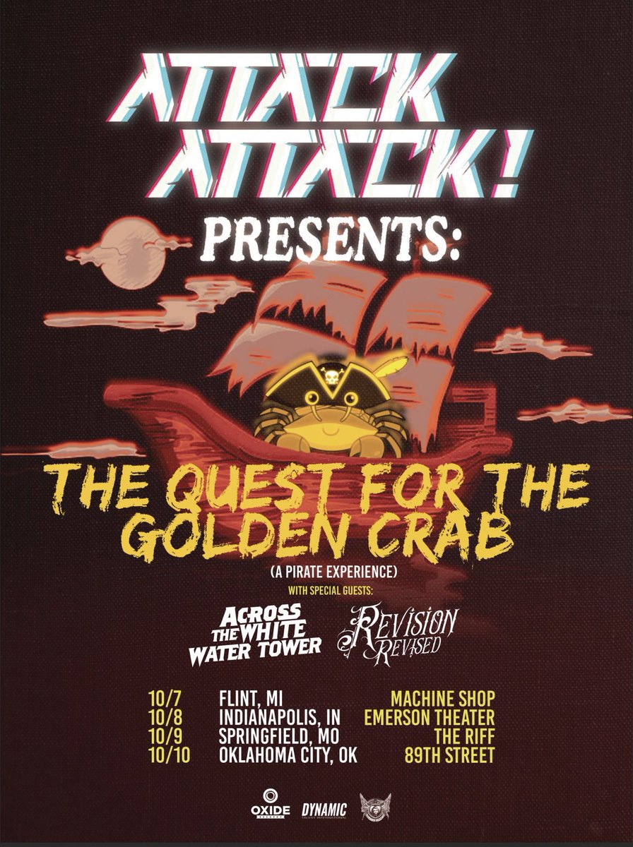 Catch us this fall heading out on a run with the one and only <a href="/AttackAttackUS/">Attack Attack!</a>!